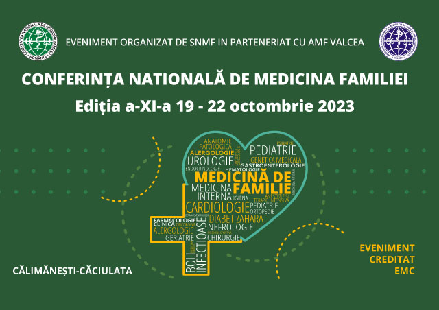 Conferinta Nationala de Medicina Familiei, un eveniment special pentru profesionistii din domeniul sanatatii